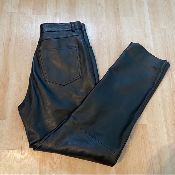 Wilsons Leather Pants - Wilson’s black leather pants